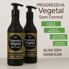 Kit Progressiva vegetal sem formol 500ML .