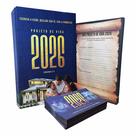 Kit Projeto de Vida 2026 Envelope Cartela Pergaminho 100 Unidades Propósito Fé Planejamento Espiritual