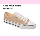Kit promocional 2 tênis infantil meninas com glitter brilhante