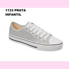 Kit promocional 2 tênis infantil meninas com glitter brilhante
