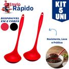 Kit Promocional 5 Conchas de Silicone Premium 29Cm Casa Cozinha Buffet Restaurante
