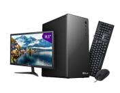 Kit Promocional Computador Skul Core I3 3220 8Gb Ddr3 Ssd 128Gb Fonte 200W Linux + Monitor Skul 19,5 + Teclado E Mouse