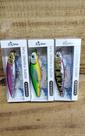 KIT PROMOCIONAL ISCA ARTIFICIAL SAHARA FISHING HB186 meia água CORES VARIADAS