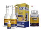 Kit Pronovin Crescimento Capilar Kpriche + Suplemento Alimentar 60 comprimidos