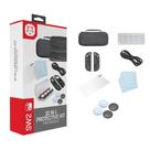 Kit Proteção 10 em 1 Para Nintendo Switch 2 Case Cabo Estojo Película Caps Capa Protetor