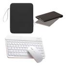 Kit Proteção e Digitação para Galaxy Tab S9 FE 10.9 Bolsa Case + Teclado + Mouse