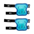 Kit Proteção Infantil Bike Patins 6 Peças OEX KP10 Azul Kit Proteção Infantil Bike Patins 6 Peças OEX KP10 Azul
