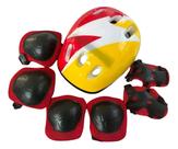 Kit Proteção Infantil Capacete + Acessórios - Rad7