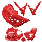 Kit Proteção Motor Quadro Tampas Laterais Amx Defender Xr 250 Tornado