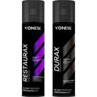 Kit Proteção Para Plasticos Externo e Pneus Restaurax Aerossol Durax Vonixx
