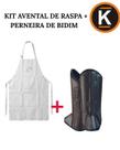 Kit Proteção Roçador Avental de Raspa E Perneira Bidim