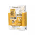 kit Proteção Solar Corpo Gel Creme FPS50 200G + Protetor Solar Facial Gel Creme FPS50 Australian Gold - 50g