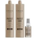 Kit Protect Care 1 Shampoo 1 Condicionador 1L 1 Óleo 30ml Lowell