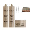 Kit Protect Care Nutrição Profunda Sh + Cond 1l + Más Lowell
