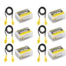 Kit Protetor Auditivo tipo Plug Copolímero 12 dB CA 10043