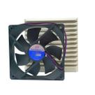 Kit Protetor c/ Filtro 15cm Anti-Impurezas + Cooler MiniVentilador 12025B-12 3 Fios 12V