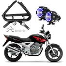 Kit Protetor Carenagem + U7 Angel Eye Azul Twister 250 2016 2017 2018 2019 2020 2021 2022