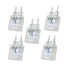 Kit Protetor Contra Raios Clamper iClamper Pocket 2P - DPS - Transparente 10191 - 5 Unidades