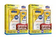Kit Protetor Corporal 200ml e Protetor Facial 50ml Solar Gold Nutriex