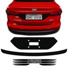 Kit Protetor Cronos 2018 Adesivo Placa + Soleira Da Porta