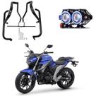 Kit Protetor de Carenagem + U7 Angel Eye Azul Fazer 250 2018 2019 2020 2021 2022 Kit Protetor de Carenagem + U7 Angel Eye Azul Fazer 250 2018 2019 2020 2021 2022