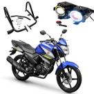 Kit Protetor de Carenagem + U7 Angel Eye Fazer 150 2013 2014 2015 2016 2017 2018 2019 2020 2021