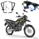 Kit Protetor de Carenagem + U7 Angel Eye Honda XRE 190 2016 2017 2018 2019 2020 2021