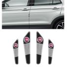 Kit Protetor De Porta Externo Resinado Fiat
