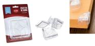 Kit Protetor de Quina de Moveis com 4 Peças 4,5x4,5 cm Kit Protetor de Quina de Moveis com 4 Peças 4,5x4,5 cm