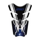 kit Protetor De Tanque Adesivo Moto Honda Cb Twister 250 azul kit Protetor De Tanque Adesivo Moto Honda Cb Twister 250 azul