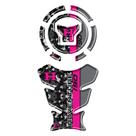 KIT PROTETOR DE TANQUE ADESIVO MOTO HONDA XRE 190cc 2025/26 ROSA