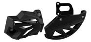 Kit Protetor Disco Traseiro + Prot. Caliper Crf 250f - Preto