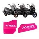 Kit Protetor Motor E Divisória Grande Rosa Xmax 250