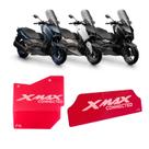 Kit Protetor Motor E Divisória Grande Vermelho Xmax 250