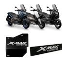 Kit Protetor Motor E Divisória Pequena Preto Xmax 250