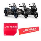 Kit Protetor Motor E Divisória Pequena Vermelho Xmax 250