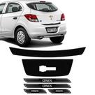 Kit Protetor Onix Joy 2018 Adesivo Placa + Soleira Da Porta