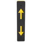 Kit Protetor Para-Choque 450x85x55mm Fixado Parafuso 2 Un - VONDER