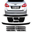 Kit Protetor Porta-Malas New Fiesta 11/14 + Soleira Da Porta