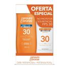 Kit Protetor Solar Cenoura Bronze FPS 30 Corpo 200 ml Facial Toque Seco 50 g