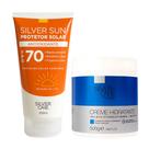 Kit Protetor Solar Corporal + Creme Hidratante Pele Seca