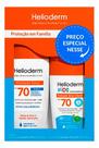 Kit Protetor Solar Corporal Fps 70 + Kids 120ml Helioderm
