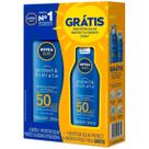 Kit Protetor Solar Corporal Nivea Protect e Hidrata 200 ML + 100 ML FPS 50