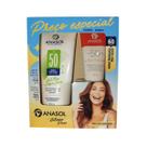 Kit Protetor Solar FPS 50 Corporal 200g + Facial 60g- Anasol Kit Protetor Solar FPS 50 Corporal 200g + Facial 60g- Anasol