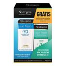 Kit Protetor Solar Fps 70 Neutrogena Sun Fresh 200ml Grátis Protetor Solar Facial Fps 70 40g
