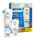 Kit Protetor Solar FPS50 Corporal e Facial Flores e Vegetais Kit Protetor Solar FPS50 Corporal e Facial Flores e Vegetais