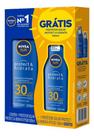 Kit Protetor Solar Hidratante Sun Nivea Fps30 200ml + 100ml
