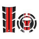 Kit protetor tanque adesivo moto START 160 ano 2025 VERMELHO