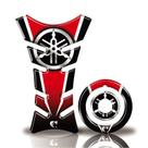 Kit Protetor Tanque Adesivo Moto Yamaha Factor 125/150 Até Ano 2016 Vermelho