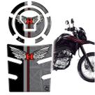 Kit Protetor Tanque Bocal Resinado Bros 160 25/26 CINZA